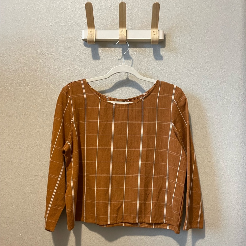 Tribe Alive Tunic. Size:M. Color: Tobacco